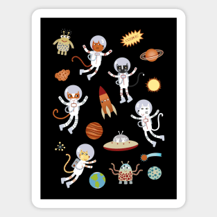 Space Cats Magnet